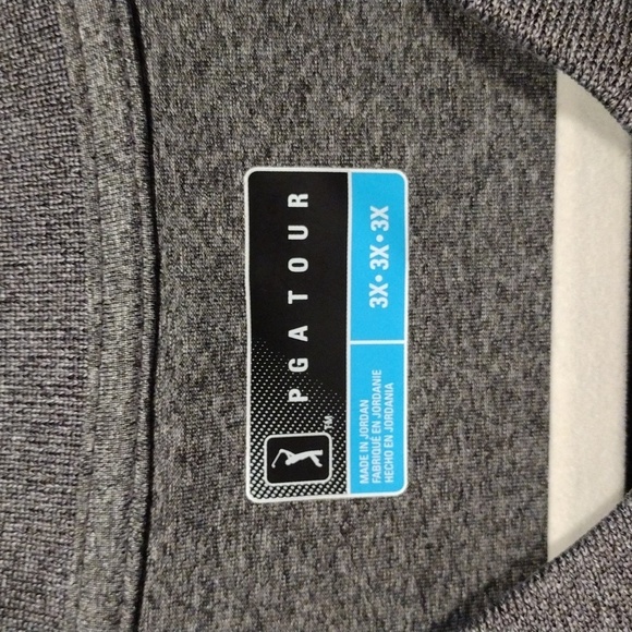 PGA Tour Men's Two Tone Golf Polo Shirt Sz 3X-Casual Work Wear Summer Gorpcore - Picture 2 of 8